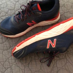 Barely worn boys new balances